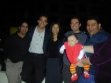 Anand, Mark, Caz, Anton, Alexander, Sammy, (Cathy)