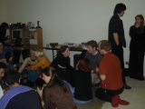(Brad), (Jimbo), (Sima), (Andrew), (Adam), Amanda, (Flea), (Rachael), Orallie, (Sonya), Donny, (Conrad), (Raz), Mary-Jane