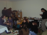 (Caitlin), (Rob), Tony, (Jimbo), (Raz), Sima, (Carol), Amanda, (Flea), (Conrad), Orallie, (Rachael), (Sonya), Anand